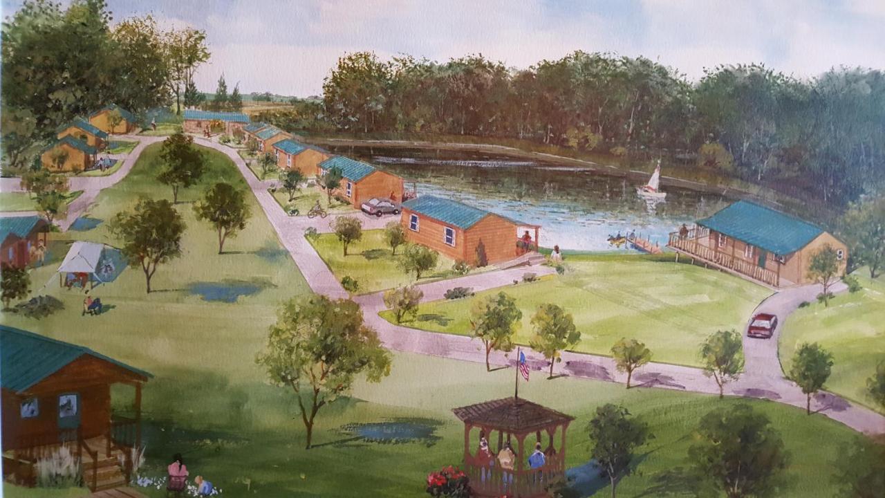 Country Cabins Hotel Chariton Buitenkant foto